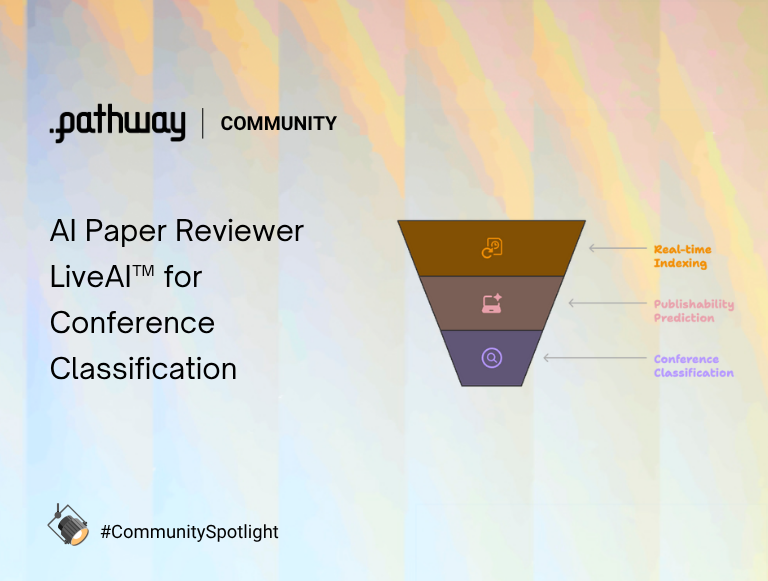 AI Paper Reviewer | LiveAI™ for Conference Classification | Pathway