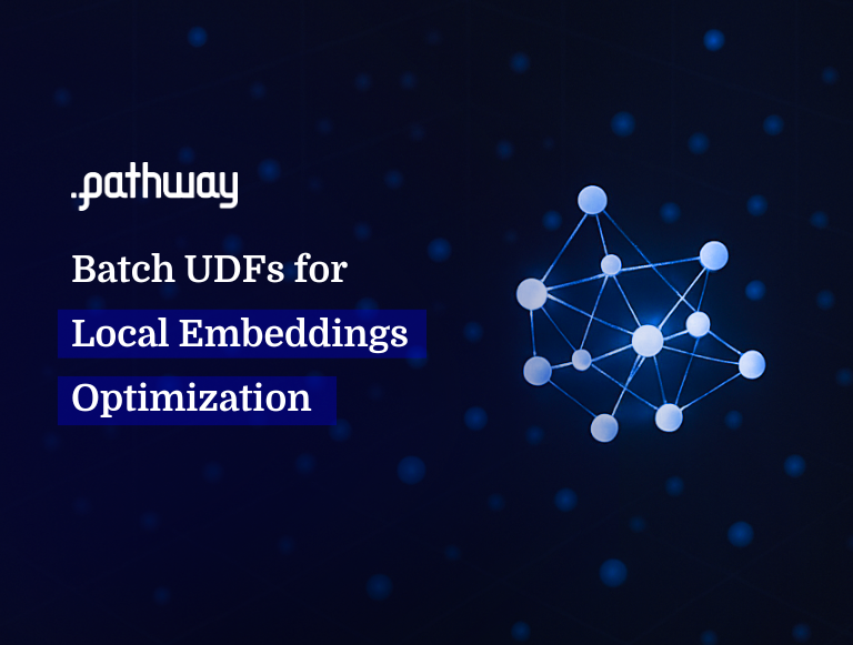 50× Faster Local Embeddings with Batch UDFs thumbnail